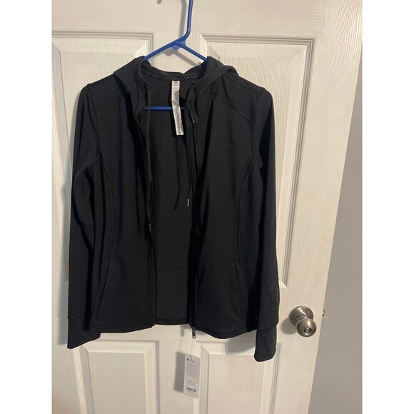 CRZ YOGA Brushed Full Zip Hoodie Jacket Size M New With Tags - Picture 7 of 8